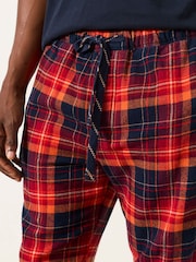 FatFace Melby Red Check Pyjama Bottom - Image 4 of 6