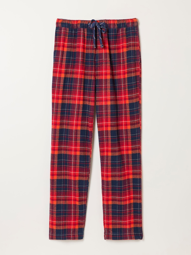 FatFace Melby Red Check Pyjama Bottom - Image 6 of 6