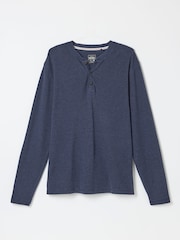marine - Haut de pyjama Henley FatFace - Image 7 de 8
