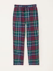 FatFace Moray Burgundy Red Check Pyjama Bottom - Image 6 of 6