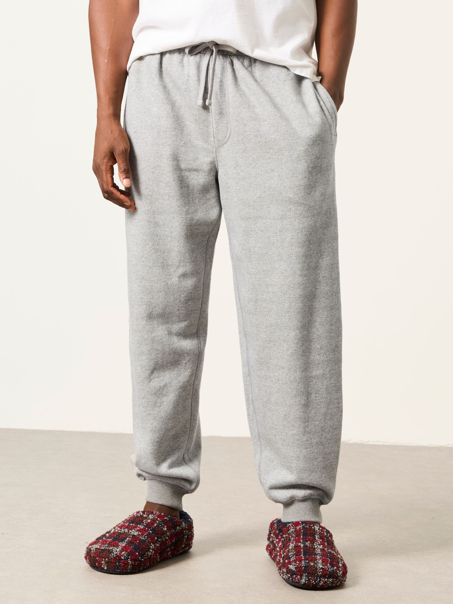 Fat Face Men's Grey Fatface Melrose Lounge Jogger