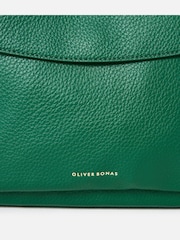 Oliver Bonas Green Jackie Front Pocket Backpack - Image 5 of 6