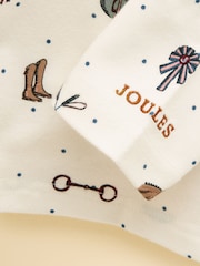Joules Official Burghley Kids Mock Neck Top - תמונה 4 מתוך 5