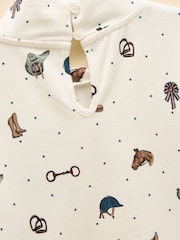 Joules Official Burghley Kids Mock Neck Top - תמונה 5 מתוך 5