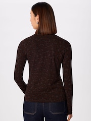 Whistles Animal Animal Roll Neck Top - Image 2 of 5