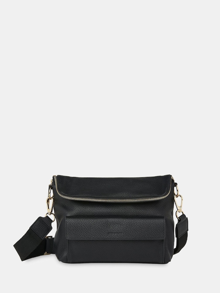 Whistles Black M Vida Cross-body Bag - Image 1 of 4 Whistles Black M Vida Cross-body Bag - Image 1 of 4