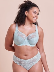 Curvy Kate Blue Lovelace Brazilian Briefs - Imaginea 5 din 7