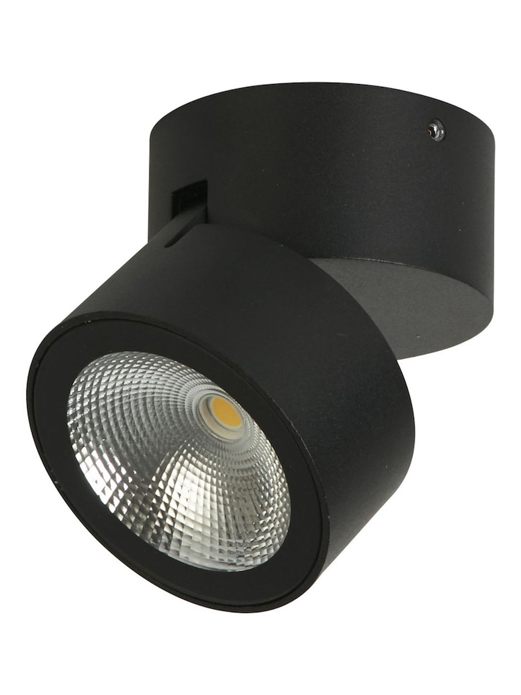 Searchlight Black Aluminium Wall Light - Image 4 of 4 Searchlight Black Aluminium Wall Light - Image 4 of 4