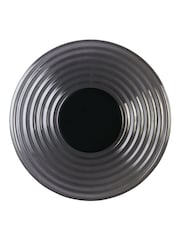 Searchlight Black and Smoke Circular Glass Wall Light - Image 5 of 5