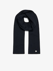 Schwarz - Superdry Logo Knitted Scarf - Bild 2 von 3