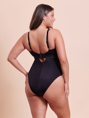 Curvy Kate Black Siren Seas Non-Wired Swimsuit - Image 2 of 5