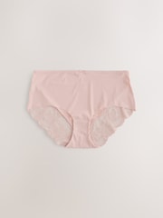 Floral/Spot - Čipkasta leđa Bez vidljivih linija donjeg rublja nevidljivih gaćica 5 paket - Slika 7 od 11