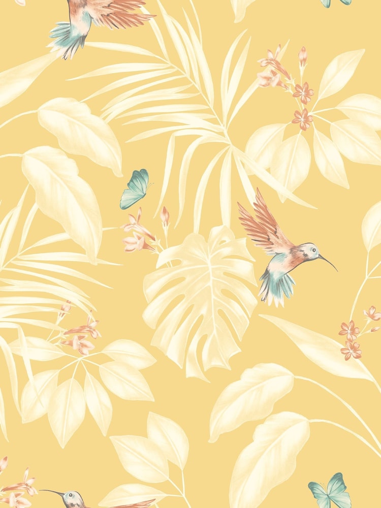 Ohpopsi Butter Hummingbird Butter A4 Wallpaper Sample - Image 1 of 1