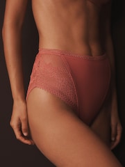 Rust/Ecru Light Padded Non Wire Ultimate Comfort Bras 2 Pack - Image 5 of 10