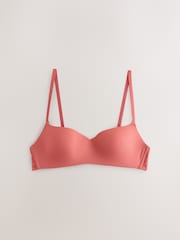 Rust/Ecru Light Padded Non Wire Ultimate Comfort Bras 2 Pack - Image 7 of 10