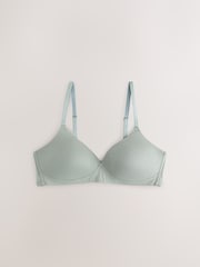Πράσινο/Μωβ - Cotton Blend Ultimate Comfort Σουτιέν 3 Πακέτο - Εικόνα 6 από 10