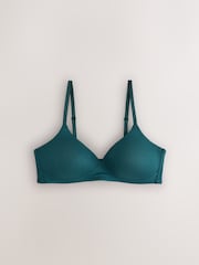 Πράσινο/Μωβ - Cotton Blend Ultimate Comfort Σουτιέν 3 Πακέτο - Εικόνα 7 από 10