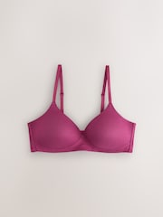 Πράσινο/Μωβ - Cotton Blend Ultimate Comfort Σουτιέν 3 Πακέτο - Εικόνα 8 από 10