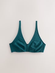 Vert/Violet - Lot de 3 soutiens-gorge en coton Blend Ultimate Comfort - Image 9 de 12