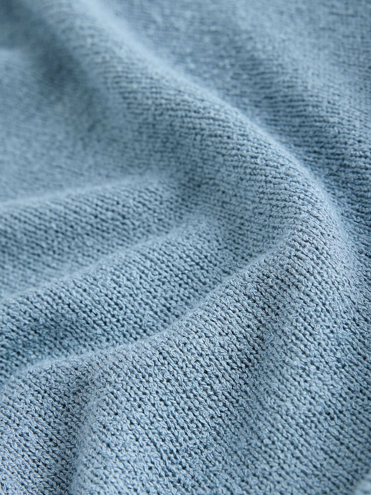 Blue Slouch Sheerknit Drape Top - Image 2 of 3