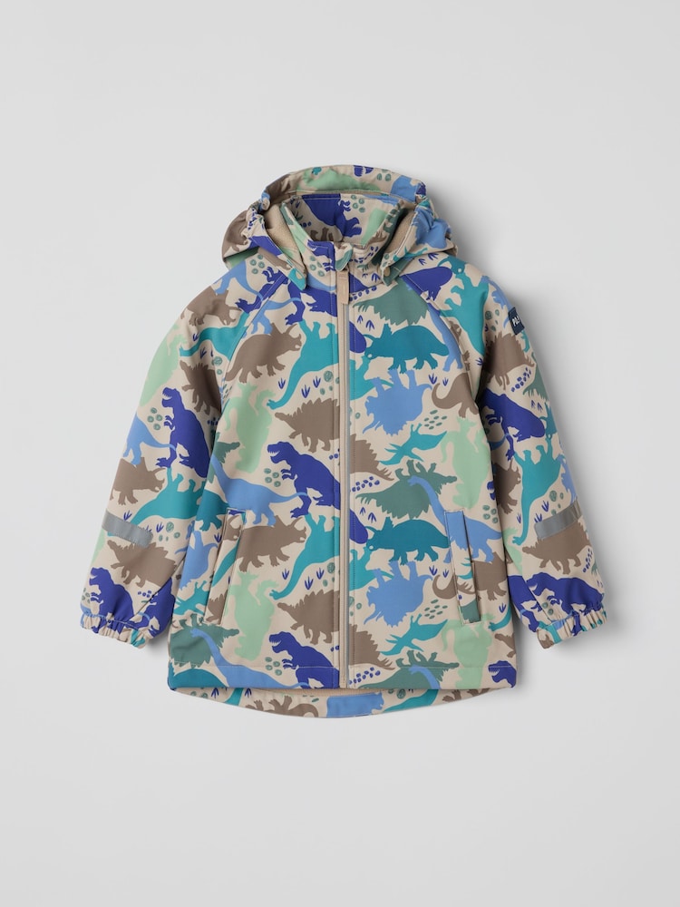 Natur - Polarn O. Pyret Softshell-Jacke mit Aufdruck - Bild 2 von 5