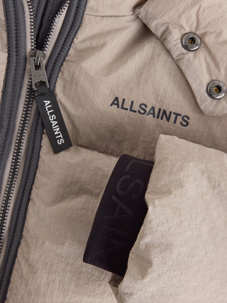 smALLSAINTS Grey Ripstop Logo Coat - Image 12 of 12 smALLSAINTS Grey Ripstop Logo Coat - Image 12 of 12