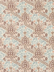 Morris & Co UmberMineral Blue Persian Tulip Unfinished Works Wallpaper A4 Sample - Image 1 of 1