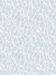 Hoopla Walls Wedgewood Zebra Leaf Linen A4 Wallpaper Sample - Image 1 of 1