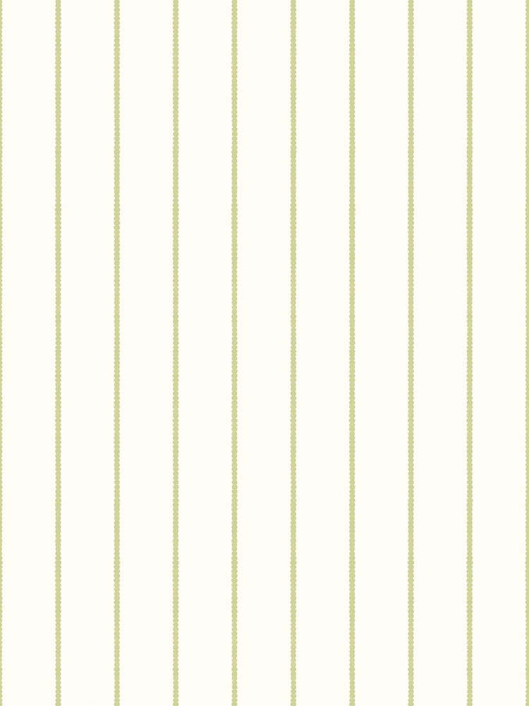Hoopla Walls Apple Scallop Stripe Linen  Straw Mix A4 Wallpaper Sample - Image 1 of 1