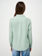 Crew Clothing Company Blue Harlie Shirt - Image 2 of 5