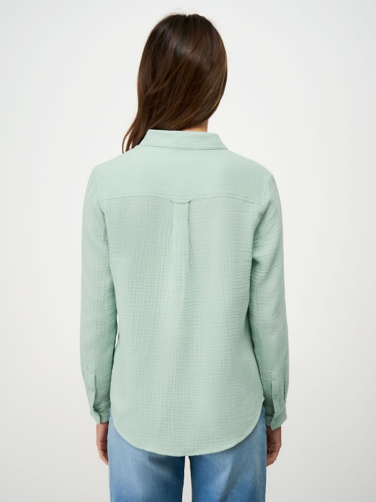 Crew Clothing Company Blue Harlie Shirt - Image 2 of 5