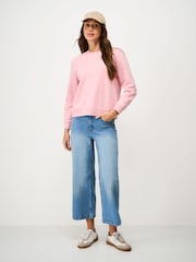 Crew Clothing Company Pink Soft Cotton Mix Sweatshirt - Image 1 of 4