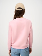 Crew Clothing Company Pink Soft Cotton Mix Sweatshirt - Image 2 of 4