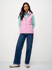 핑크 - 크루 클로딩 컴퍼니 경량 패딩 질레 - 5의 이미지 3