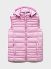 핑크 - 크루 클로딩 컴퍼니 경량 패딩 질레 - 5의 이미지 5