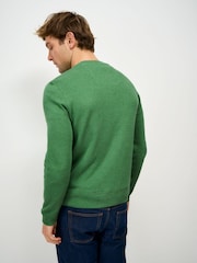Crew Clothing Company Green French Rib Crew Neck Sweatshirt - Image 2 of 7