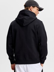 J.Lindeberg Black Alpha Hood Sweat Top - Image 2 of 5