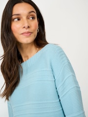 Crew Clothing Blue Tali Jumper - Image 4 of 5