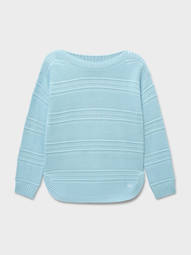 Crew Clothing Blue Tali Jumper - Image 5 of 5