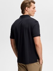 J.Lindeberg Black Verse Polo Shirt - Image 2 of 7