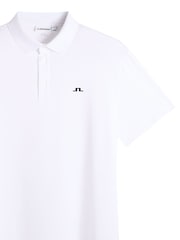 J.Lindeberg White Bridge Polo Shirt - Image 6 of 6