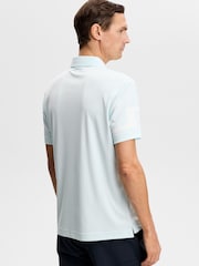 J.Lindeberg Blue Heath Polo Shirt - Image 2 of 6