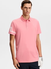 J.Lindeberg Pink Heath Polo Shirt - Image 1 of 5