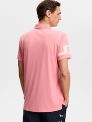 J.Lindeberg Pink Heath Polo Shirt - Image 2 of 5