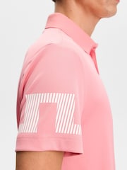 J.Lindeberg Pink Heath Polo Shirt - Image 4 of 5