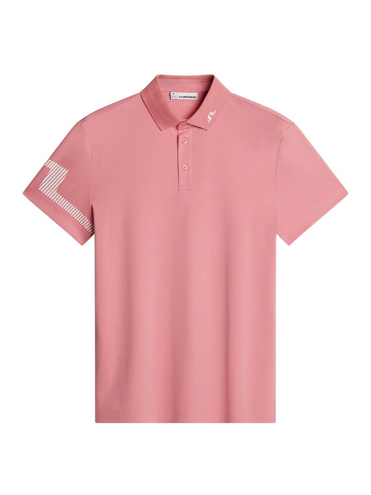 J.Lindeberg Pink Heath Polo Shirt - Image 5 of 5