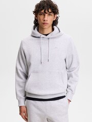 J.Lindeberg Grey Alpha Hood Sweat Top - Image 1 of 5