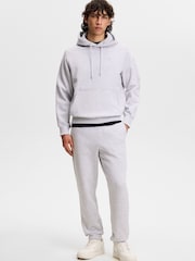 J.Lindeberg Grey Alpha Hood Sweat Top - Image 3 of 5