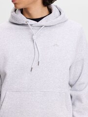 J.Lindeberg Grey Alpha Hood Sweat Top - Image 4 of 5