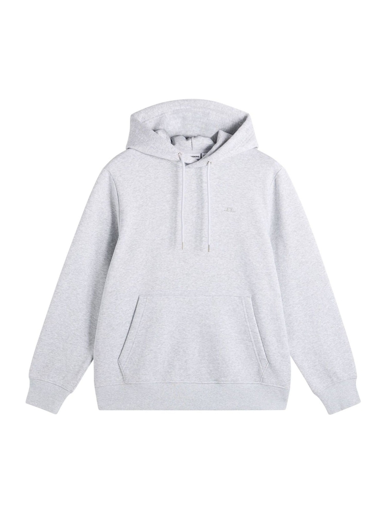 J.Lindeberg Grey Alpha Hood Sweat Top - Image 5 of 5